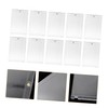 CORHAD 10pcs Magnetic Game Card Holder Organizer Transparent Playing Card