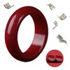HETICA Feng Shui Cinnabar Ring, Attracting Wealth Cinnabar Feng Shui
