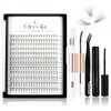 Oreola Eyelash Extension Set 228 Pieces Individual Eyelashes with Binding