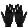 SYHSYC Cotton Gloves Textile Gloves Fabric Gloves Work Gloves Black