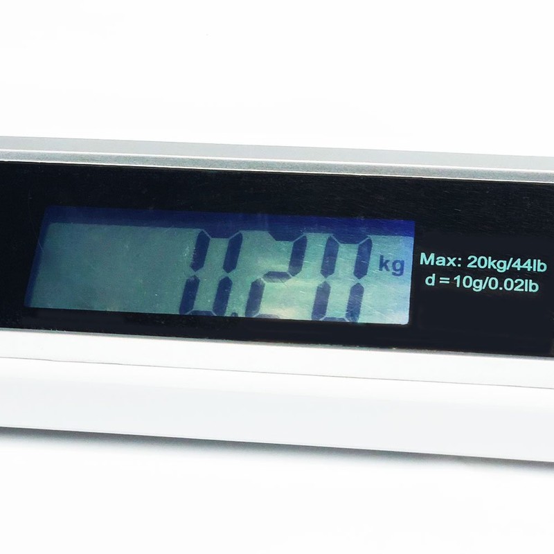 Digital Electronic Display Portable Dog Cat Scale, Weighs Pet Food,