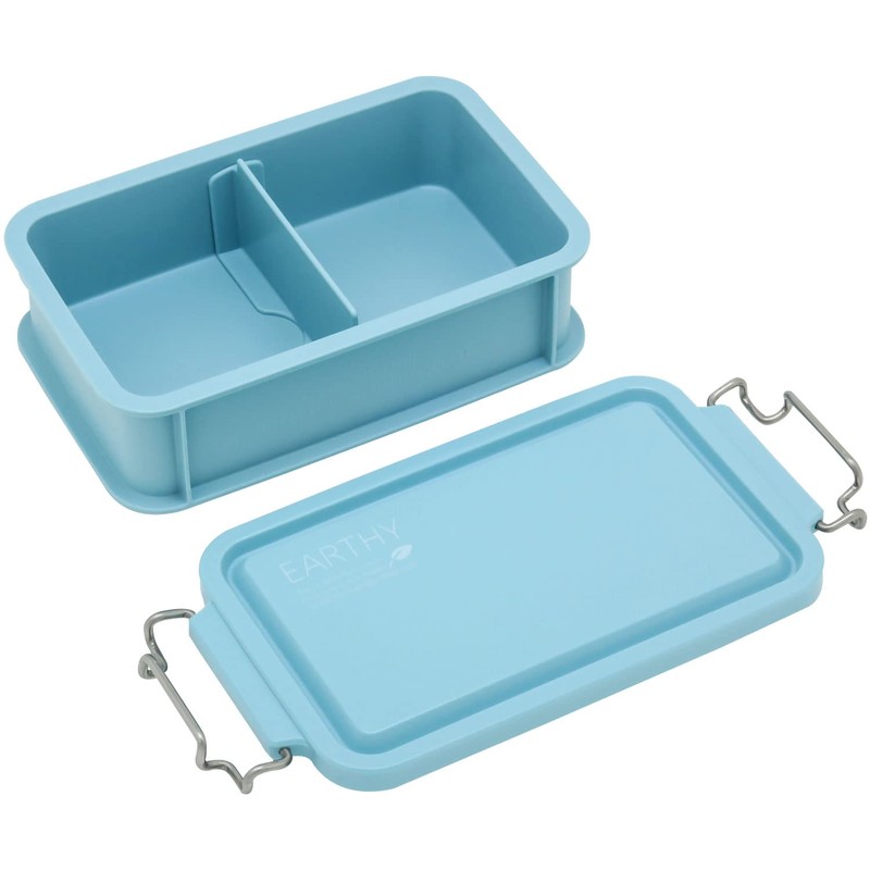 OSK EARTHY CNT-600 Container Lunch Box with Dividers, 20.3 fl