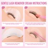 LASHVIEW Eyelash Extension Remover Cream, Lily Flavor Gentle Eyelash Glue