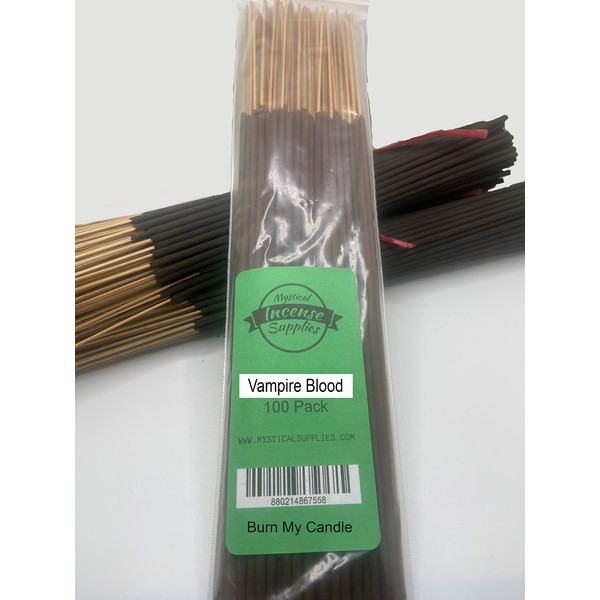 Vampire Blood Incense Sticks Punk Heavily Scented Handmade ~ Bulk