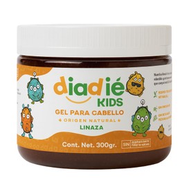 DIADIE KIDS Gel para cabello de linaza sábila, frizz rizos definidos 1 Pza
