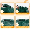 Sickle Garden Tool Set, Long Handle Weeding Sickle with Serrated