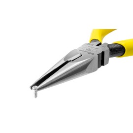 TSUNODA RP-125S Radio Pliers, No Blade Hole, Spring Included, 4.9 inches (125 mm), Yellow