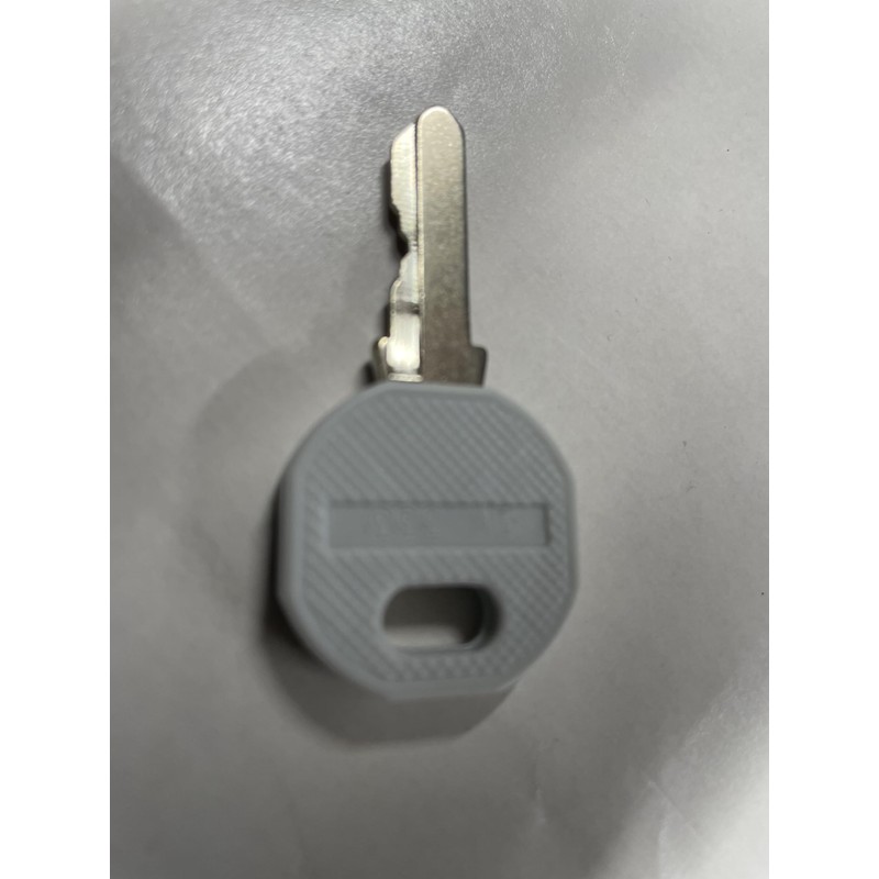 1x EMKA Key EK 333 Replacement Key in White for