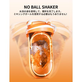 Rohanway (LHHW) Stainless Steel Protein Shaker, Protein Shaker, Cold Retention, Odorless, Make Protein Shakes 16.9 fl oz (500 ml)