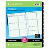 Day-Timer planificador semanal Refill 2017, dos páginas por semana, Loose