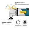 Enventor Multi Tool Saw, Electric Oscillating Saw with 43PCS Accessories,