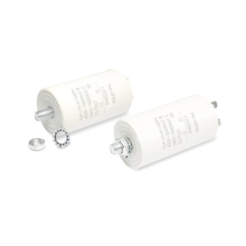 10µF 450V AMP Capacitor Motor Capacitor Starting Capacitor, CBB60 Plug