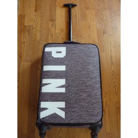 Victoria's Secret VICTORIAS SECRET PINK 20" LUGGAGE 360 WHEELIE TRAVEL CARRYON NWT NIB - MARLED