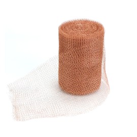 QWORK® Copper Mesh Slug and Snail Control, 5Inches X 40 Feet, Pure Copper Mesh Roll for Indoors&Outdoor, Garden