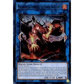 YU-GI-OH! Promethean Princess, Bestower of Flames - PHNI-EN052 - Ultra Rare - 1st Edition