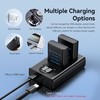 ENEGON EN-EL14 Battery 2-Pack 1500mAh and LED Display USB-C Dual