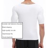 Men's Fake Muscle Shirt for Adult Padded Chest Shoulder Pads