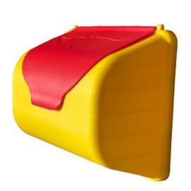 Children's Letterbox for Play Tower or Playhouse, Climbing Tower Accessories Playground Apple Green Yellow