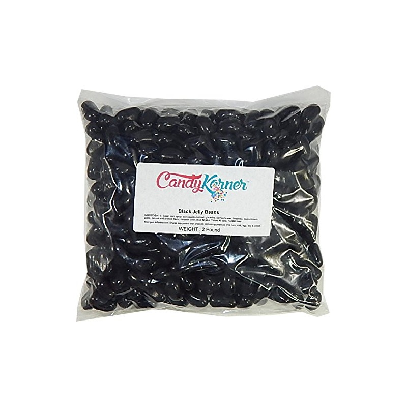 Black Jelly Beans (5lb Bag)