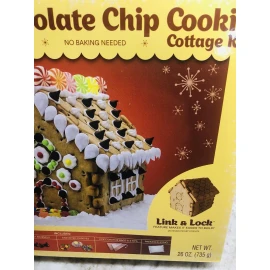 Bee Chocholate Chip Cottage  Kit. 26 oz. Ready To Build/No Baking Needed.