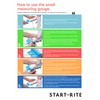 Start-rite Children's Small Measuring Gauge Fitting Tool (Infant Size 2-8.5)