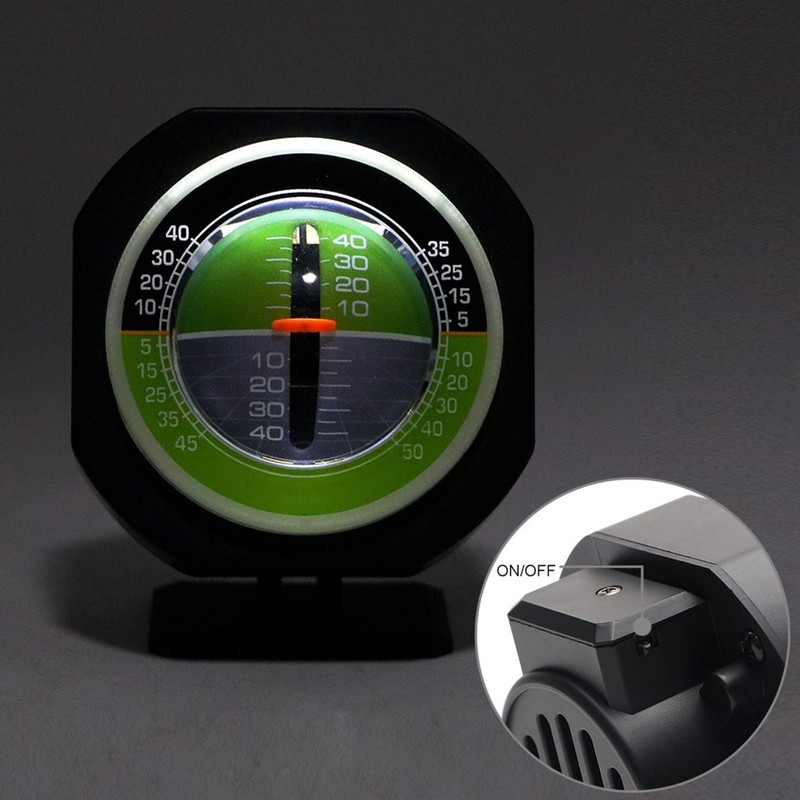 Car Inclinometer Adjustable Viewing Angle Gradient Balancer for Truck, RV,