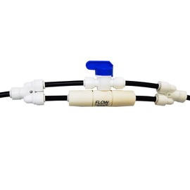 Malida 1/4 inch quick connector fittings Flow Restrictor for RO water purifiers Reverse Osmosis Systems (2, 800CC-400/600GPD)