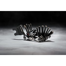 LEZYNE RAP II Bicycle Multi-Tool, Anti-Corrosion CRV Bits, Hex, Torx, Ergonomic Side Plates, High Performance Compact Bike Tool (13 Tubeless)