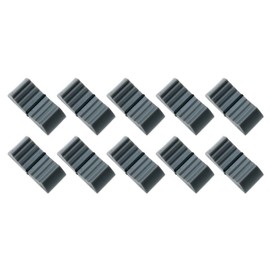 XHSESA - Perillas, Pomos de repuesto para potenciómetro gris, 10 unidades (gris)