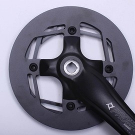 Alps2Ocean Universal Bike Chainring Guard,104 BCD 36T/38T/40T/42T/44T/46T/48T Aluminum Alloy Chain Ring Protector Cover for Narrow Wide Chainring,MTB,EBike,Road Bike,City Bike,Folding Bike