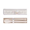 Kutsuwa Miffy Lunch Collection/Chopsticks and Spoon Set, Height 7.1 inches