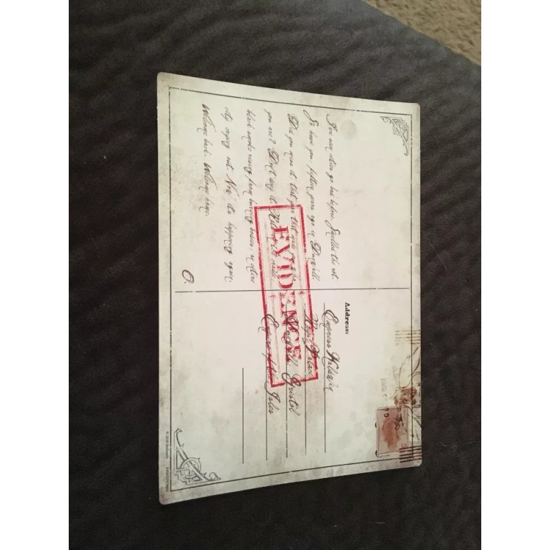 Dishonored 2 Post Card Postcard Addermire Institute rare