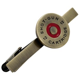 ブラス ショットガン 弾丸 ブレット ネクタイピン タイバー タイクリップ n01883