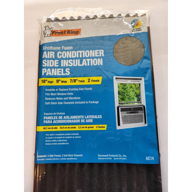 Frost King Foam Side Insulation Panels for Window Air Conditioner