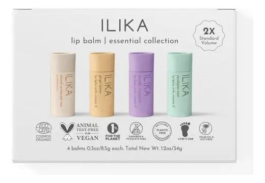 Bálsamo Labial Volumen Doble Orgánico 100  Vegetal Sin Plás
