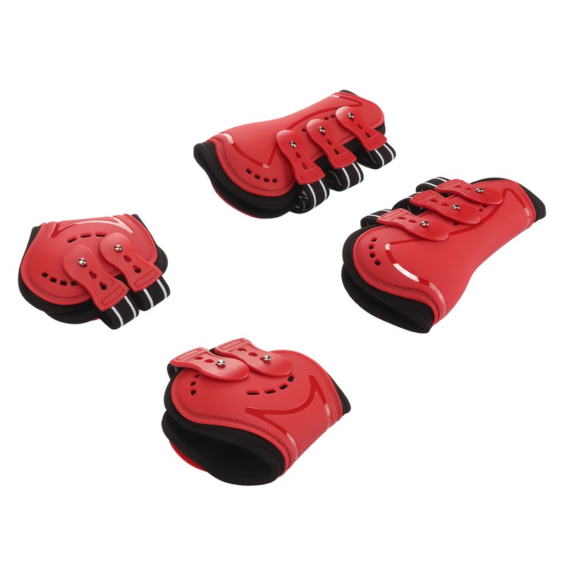 Fetlock Horse Boots Lightweight Breathable Wearproof Horse Hind Leg Boots