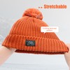 YATANAM Baby Beanie Reflective Toddler Winter Hat Knitted Infant Beanies