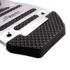TOTMOX 3Pcs/Set Non-Slip Car Auto Aluminium Foot Treadle Silver Pedals