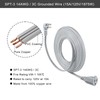 KUNCAN Appliance Power Extension Cord - 3 Prong Flat Wire