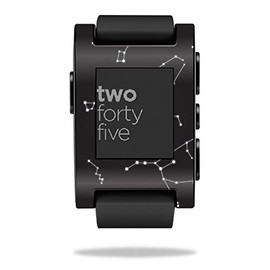 MightySkins Skin Compatible with Pebble Smart Watch – Constellations | Protective, Durable, and Unique Vinyl Decal wrap Cover | Easy to Apply, Remove, and Change Styles | Made in The USA