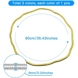 GUOYOU Bendable Snake Necklace Adjustable Punk Snake Choker Multi Purpose Jewelry Snake Chain Snake Necklace for Womens Birthday Gifts Used as Snake Hair Clip Snake Earring Party Accessories (Silver)