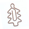 100Pcs Cute Paper Clips Retro Christmas Style Exquisite Color Wide
