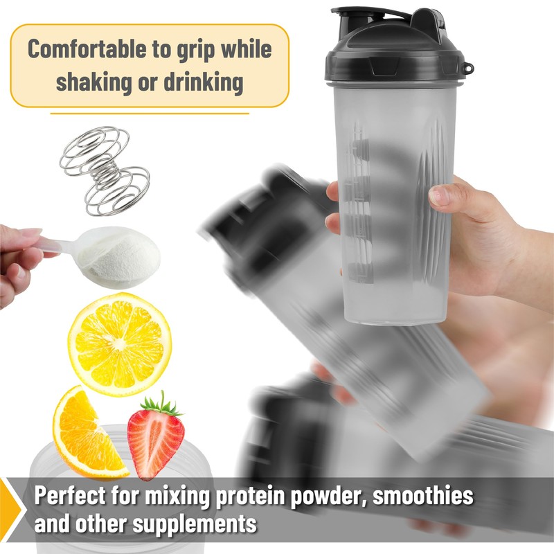 Mr. Pen- Shaker Bottles for Protein Mixes, 28 oz, Protein