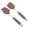 Anolon SureGrip Nonstick Silicone Spatula and Spoonula Set/Cooking Utensils, 2