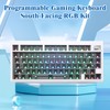 BOYI GMK81-75% Keyboard Kit,Hot-Swap Bluetooth5.0/2.4G/Type-C Tri-Mode Wireless RGB Mechanical Keyboard