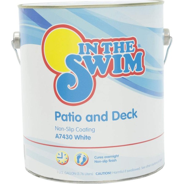 In The Swim Patio and Deck Paint White - 1 Gallon