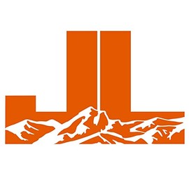 UR Impressions IOrn JL Mountains Decal Vinyl Sticker Graphics for Jeep Wrangler 4x4 Unlimited Sport Sahara Altitude Rubicon Moab SUV Walls Windows Laptop|Intense Orange|7.5 X 4.4 inch|URI733-IO