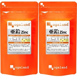 ogaland Zinc (Nutritional Functional Food), Health, Men, Women, 180 Tablets, Approx. 6 Months Supply, For Beauty and Health, 0.4 fl oz (12 mg) Per Tablet, Meal Balance, Supplement, Mineral