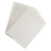 CAXUSD 100sheets Clear Laminating Film Thermal Laminating Pouches for Id