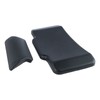 Backrest Pad, PU Leather Comfortable 3cm Thickness Rear Top Case